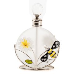 Wire & Glass Bee Perfume Bottle