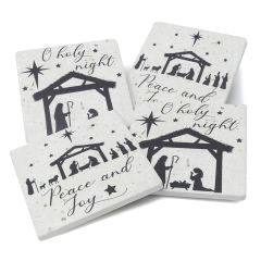 Nativity Coaster Set