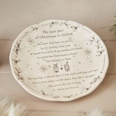 Christmas Giving Plate