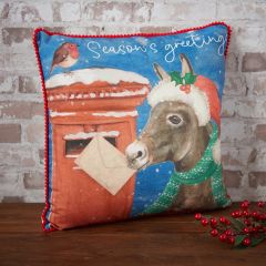 Christmas Donkey Cushion