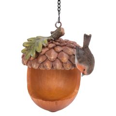 Hanging Robin Acorn Feeder