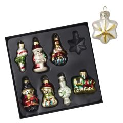 Vintage Glass Tree Baubles