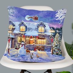 Magic of Christmas LED Cushion