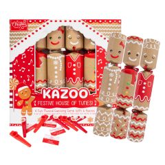 6 Gingerbread People Crackers