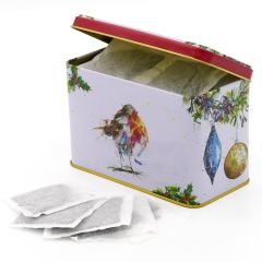 Robin Tea Caddy