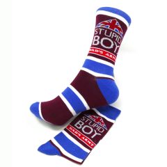 Stupid Boy Dad's Army Socks