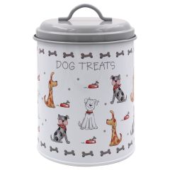 Faithful Friends Dog Treat Tin