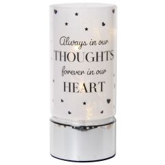 Always In Our Thoughts Tube Lamp