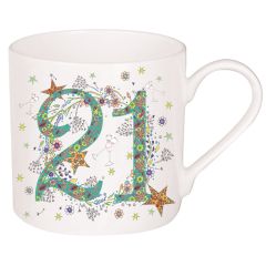 Doodleicious 21st Mug