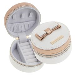 Round Zip Jewellery Box