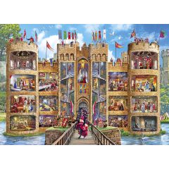 Castle Cutaway 1000-Piece Jigsaw