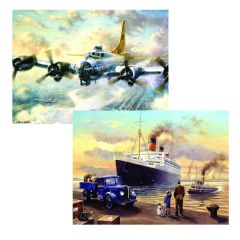 Air & Sea Painting-by-Numbers Set