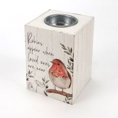 Robins Appear Tea Light Holder