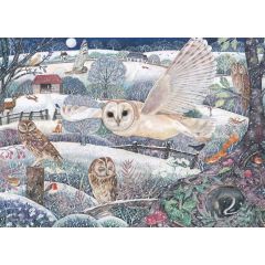 Owl Flight 1000-Piece Jigsaw