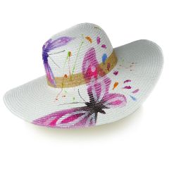Beatrice Butterfly Brim Hat