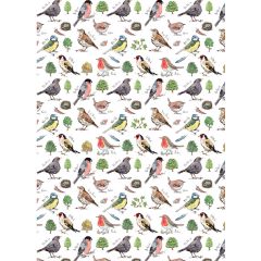 Garden Birdsong Tea Towel