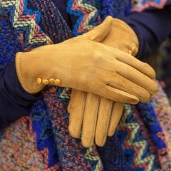 Mustard Winter Gloves
