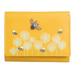 Moonflower Tri-Fold Bee Purse