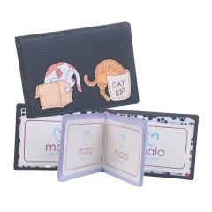 Kitty Chaos Coin Card Holder