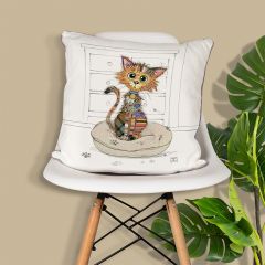 Kimba Kitten Cushion