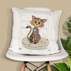 Kimba Kitten Cushion