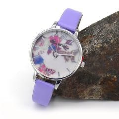 Butterfly Watch - Purple Strap
