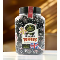 Large Jar of Liquorice Toffees