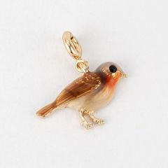 Enamel Robin Charm