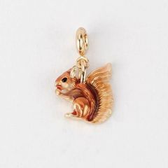 Enamel Squirrel Charm