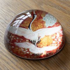 Kimono Cranes Paperweight