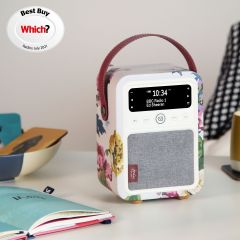 Floral Cream DAB Digital Radio