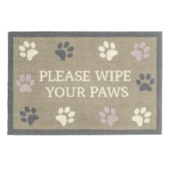 Please Wipe Your Paws Doormat