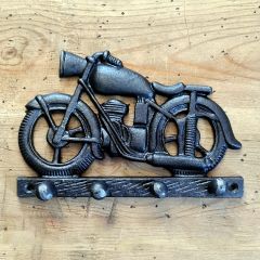 Antique Motorcycle Key Rack