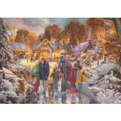 Boxing Day Stroll 500-Piece Jigsaw