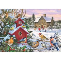 Winter Birds 1000-Piece Jigsaw