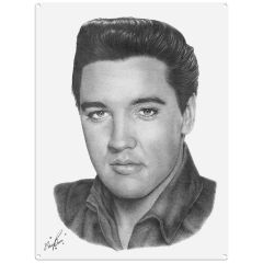 Elvis Metal Sign