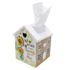 Bee Happy Tissue Box