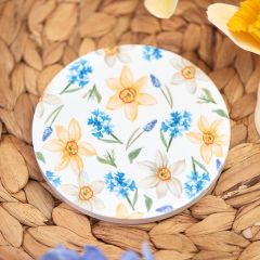 Daffodil Ceramic Coaster