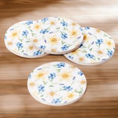 Daffodil Ceramic Coasters