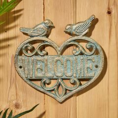 Welcome Garden Wall Plaque