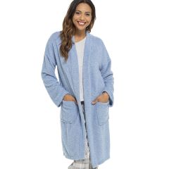 Towelling Plush Lounge Cardigan