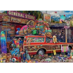 Family Vacation 1000-Piece Jigsaw