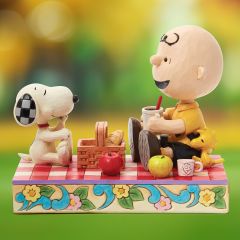 Snoopy, Woodstock and Charlie Brown Figurine
