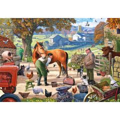 Farrier on the Farm 500-Piece Jigsaw