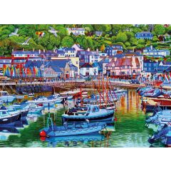 Lyme Regis Harbour 1000-Piece Jigsaw