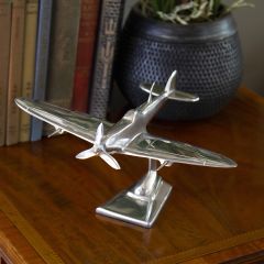 Silver Plated Spitfire Model