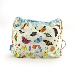 Butterflies Drawstring Crafters Bag