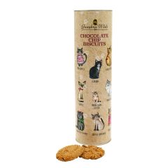 Cats in Jumpers Tube Choc Chip Biscuits