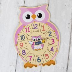 Let's Learn Owl Clock