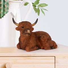Highland Cow with Calf